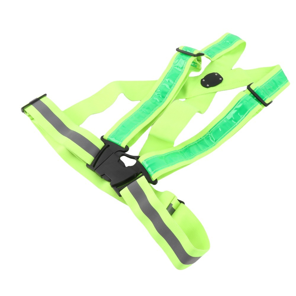 Reflective Vest Cycling - Новый полиэстеровый светодиодный сигнальный жилет с