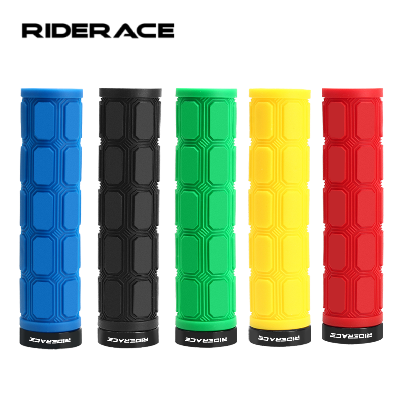 Commuter Bike Lock - Резиновые противоударные нескользящие эргономичные грипсы RIDERACE