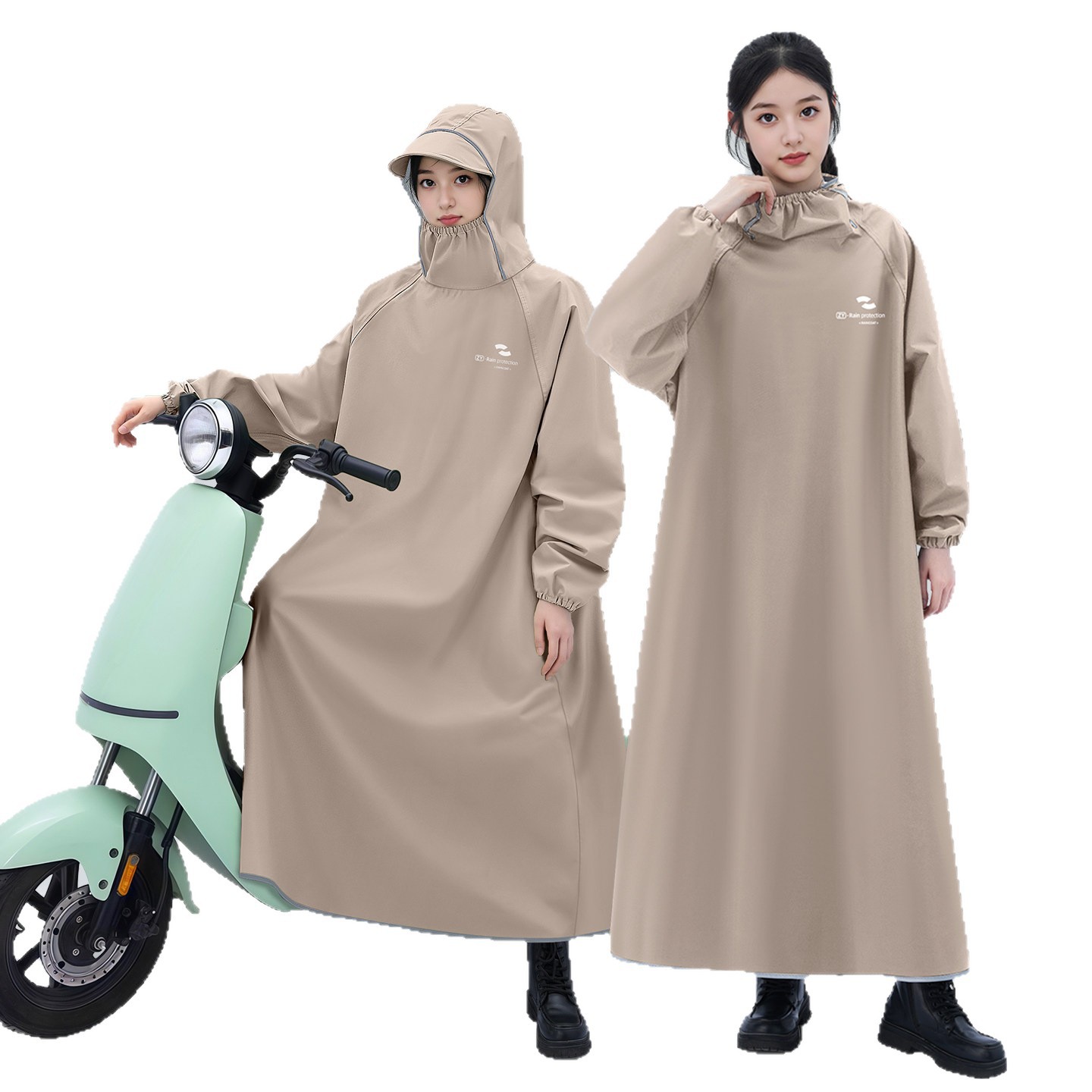 Дождевик-пончо из водонепрониц – обзор и цена Cycling Commute In Rain